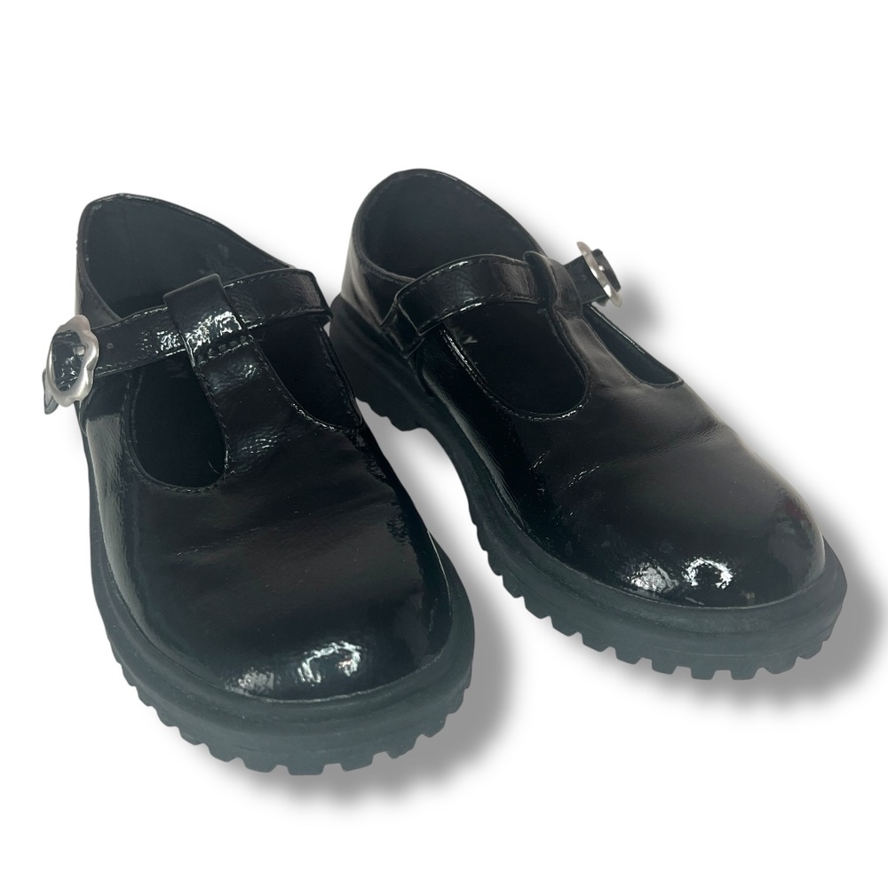 Old Navy Girl's  Mary Jane Shoes Girls Size‎ 13 Black 90s Classic
